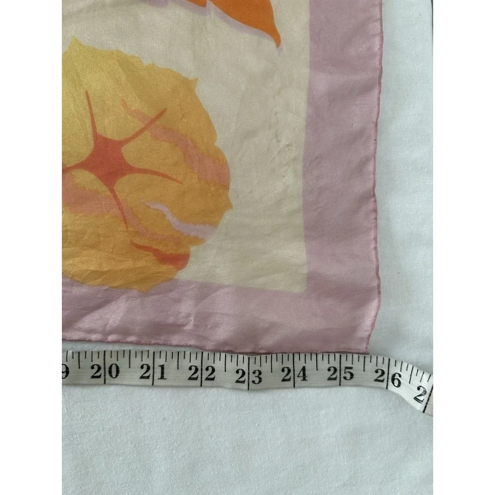 Salvatore Ferragamo Silk Blend ? Scarf Hand Rolled Edges 25 X 25‎